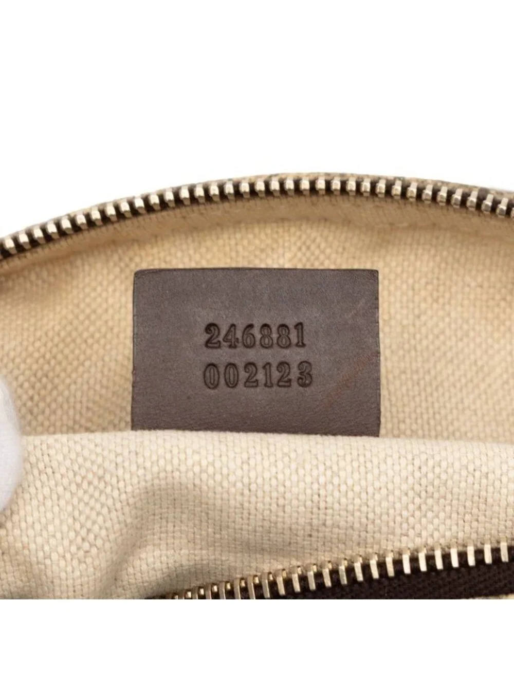 ★SOLD★ Gucci GG Supreme Crossbody Shoulder Bag Beige Brown Leather - Picture 7 of 7